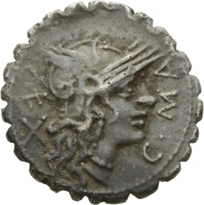 Römische Republik: C. Malleolus C. f., L. Licinius Crassus und Cn. Domitius