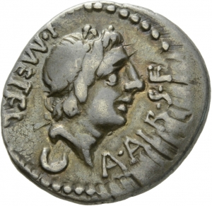 Römische Republik: C. Publicius Malleolus, A. Postumius S(p). Albinus und L. Caecilius C. f. Metellus