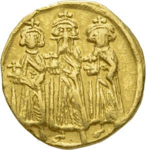 Byzanz: Heraclius I., Heraclius Constantinus und Heraclonas