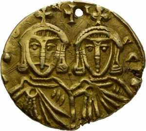 Byzanz: Constantinus V. mit Leo IV. und III.