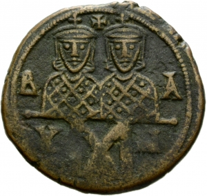 Byzanz: Leo IV. mit Constantinus VI.