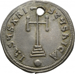 Byzanz: Basilius I. mit Constantinus