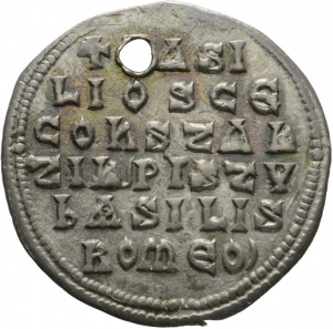 Byzanz: Basilius I. mit Constantinus